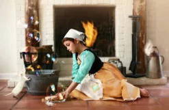 FAIR MAIDEN DRESS & HEAD SCARF SET -Trish Scully 114 3