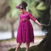 BELLA RAFAELA DRESS ORCHID