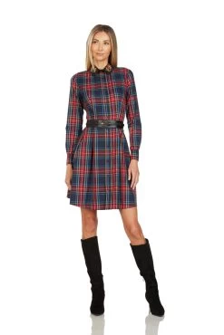 TRACY EMBROIDERED COLLAR TARTAN DRESS 9 TRACY EMBROIDERED COLLAR TARTAN DRESS -Trish Scully 139 3 65a394c8 cf9b 4344 87d2 52672d850f3d