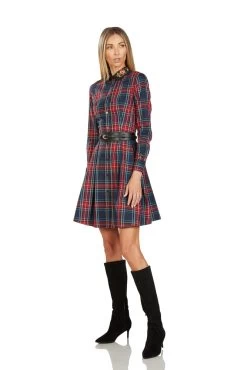 TRACY EMBROIDERED COLLAR TARTAN DRESS 10 TRACY EMBROIDERED COLLAR TARTAN DRESS -Trish Scully 139 4 d641a6fc 3006 4ff8 adcf 3a26dbfb847d