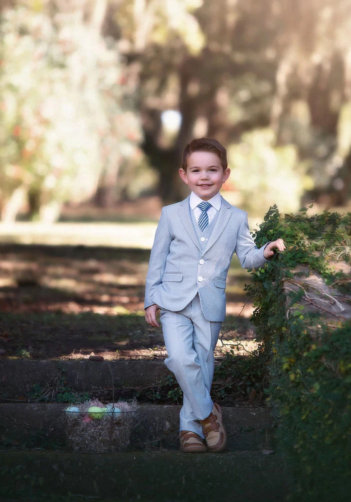 ASHFORD SEERSUCKER 3 PC. SUIT 7 ASHFORD SEERSUCKER 3 PC. SUIT - Image 7