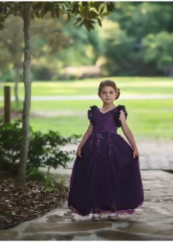 BIANCA GOWN EGGPLANT -Trish Scully 156 f377b987 5c2f 4e27 990f 3ab6577098c0