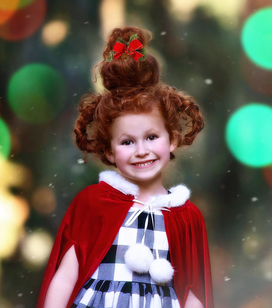 SANTA'S SILLY HELPER DRESS & CAPE SET 2 SANTA'S SILLY HELPER DRESS & CAPE SET - Image 2