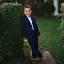 BOYS NAVY BLUE BROOKS SUIT 3PC. SET -Trish Scully 1 a9c71dee 5f8d 4ce6 8a75 a5806e73cad2