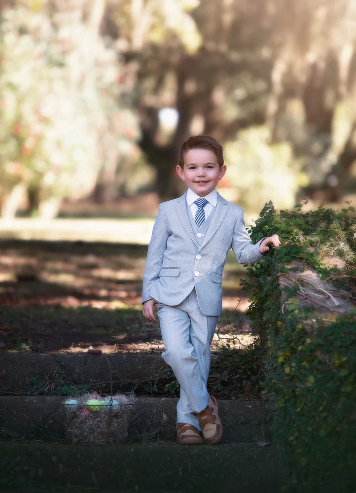 ASHFORD SEERSUCKER 3 PC. SUIT 6 ASHFORD SEERSUCKER 3 PC. SUIT - Image 6