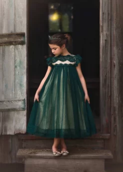 ADRIANA DRESS EMERALD