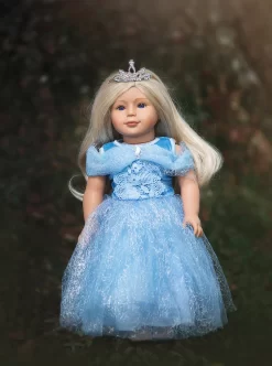 QUEEN OF THE KINGDOM DOLL DRESS -Trish Scully 258 4