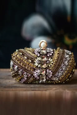 LA JOLLA ANTIGUA JEWELLED CLUTCH -Trish Scully 26