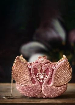 EL FLAMENCO PAVE CLUTCH