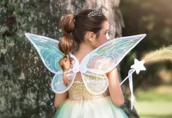 FAIRY DRESS, WINGS & WAND 3PC. SET -Trish Scully 280 6