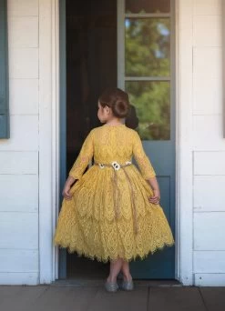 BELLA RAFAELA DRESS & BELT SET SUNFLOWER -Trish Scully 292 3 b4b30d75 e95a 483c b655 1889f95bf2af