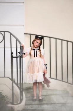 ELLE DRESS IVORY -Trish Scully 293