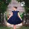 ELODIE DRESS NAVY