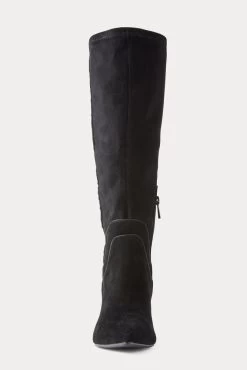 ELEANOR SUEDE BOOT BLACK -Trish Scully 3 10