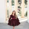 EMMA SEQUIN DRESS WINE