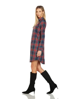 EVE BUTTON FRONT TARTAN SHIRT DRESS -Trish Scully 318 15dd954e 5f03 4bdb 93de 61466dfbe193