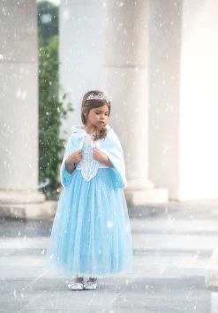 SNOW PRINCESS GOWN & CAPE SET