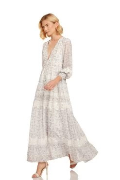 SOFIA MAXI DRESS LAVENDER FLORAL -Trish Scully 34 1778 WEB