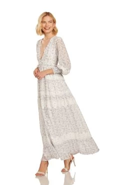 SOFIA MAXI DRESS LAVENDER FLORAL -Trish Scully 34 1782 WEB