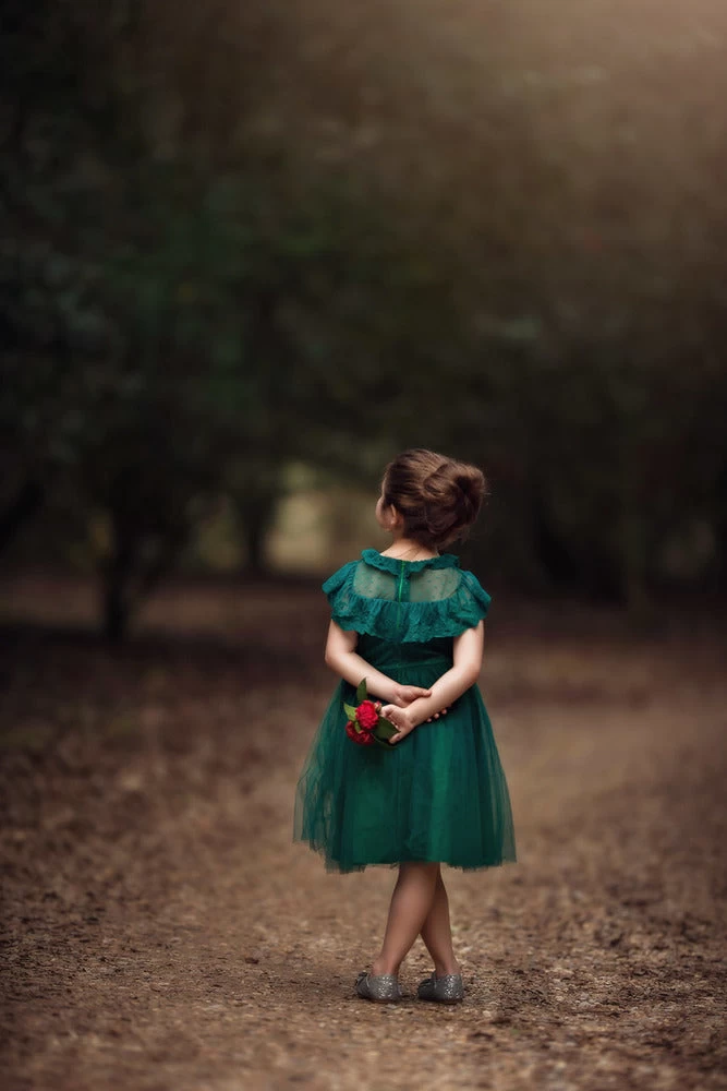 GIOVANNA DRESS EMERALD 2 GIOVANNA DRESS EMERALD - Image 2