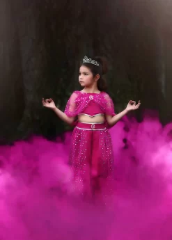 GENIE COSTUME FUCHSIA