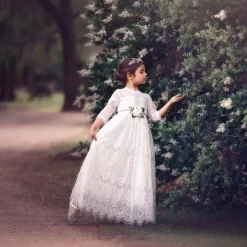 BELLA RAFAELA GOWN & BELT SET WHITE -Trish Scully 4 ea71fd1c 13c1 4f0e b709 e65bacfc564e