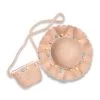 POM-POM HAT & PURSE SET PINK