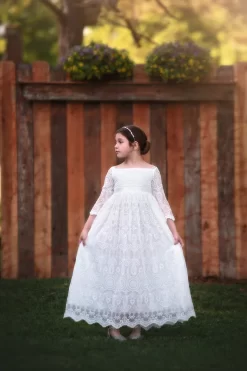 ELLIE GOWN WHITE -Trish Scully 74 1