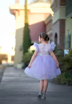 MILLY DRESS SPARKLE LAVENDER -Trish Scully 76 3