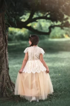 GWENDOLYN GOWN-WHITE/NATURAL -Trish Scully 8 4