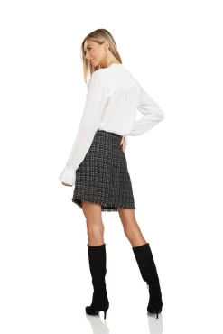 MAUDE BOUCLE PENCIL SKIRT -Trish Scully 86 4