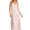 ALEXA MAXI DRESS PINK FLORAL