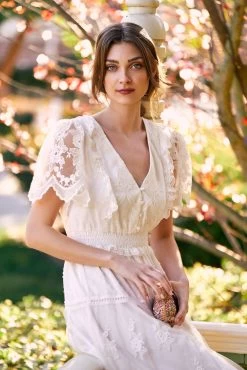 MARJORIE MAXI DRESS WHITE -Trish Scully DSC06503