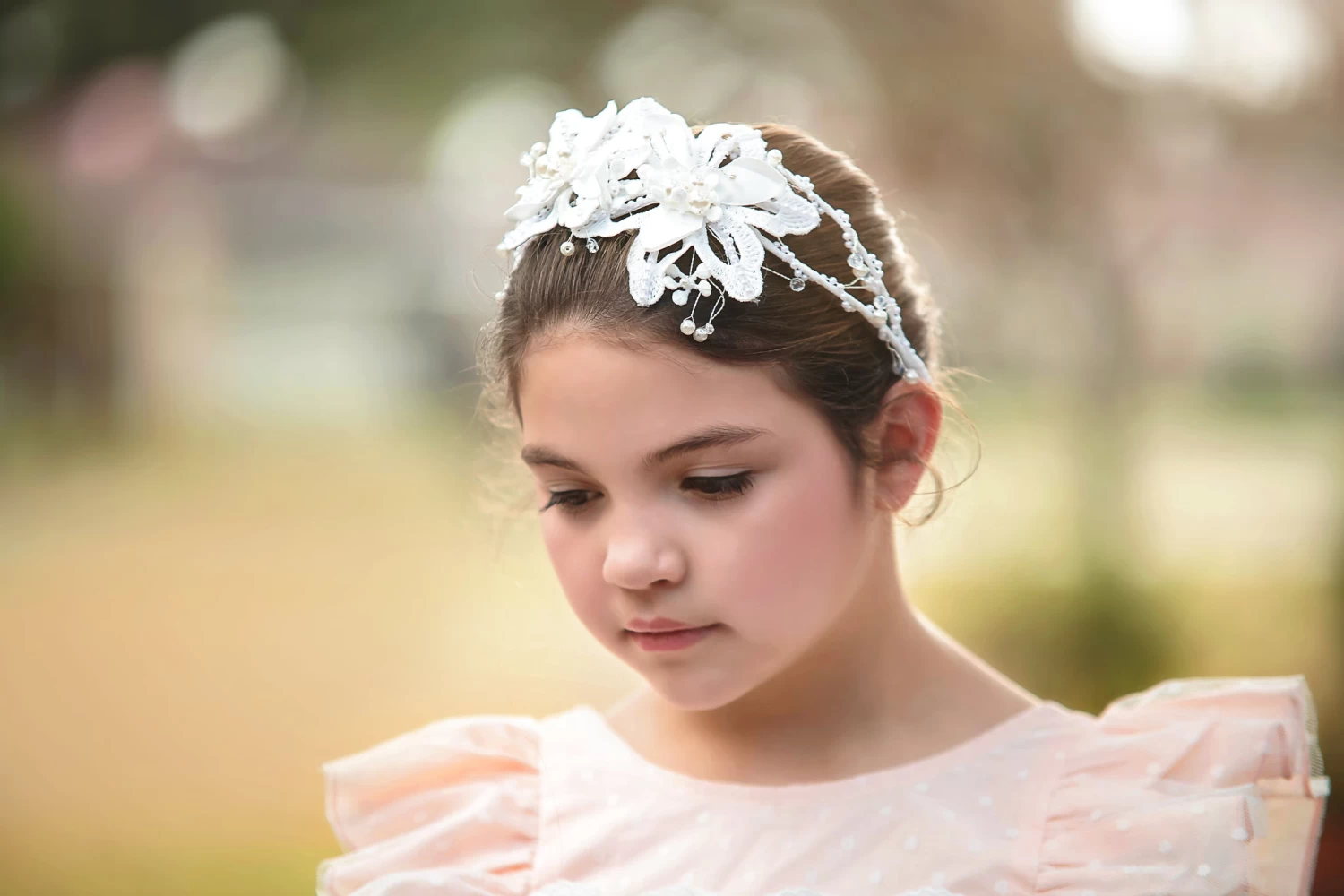 LE FLEUR BLANCHE HEADBAND 2 LE FLEUR BLANCHE HEADBAND - Image 2