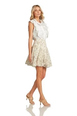 LOUISE BLOUSE -Trish Scully LouiseBlouse LaurianneSkirt 1307 WEB