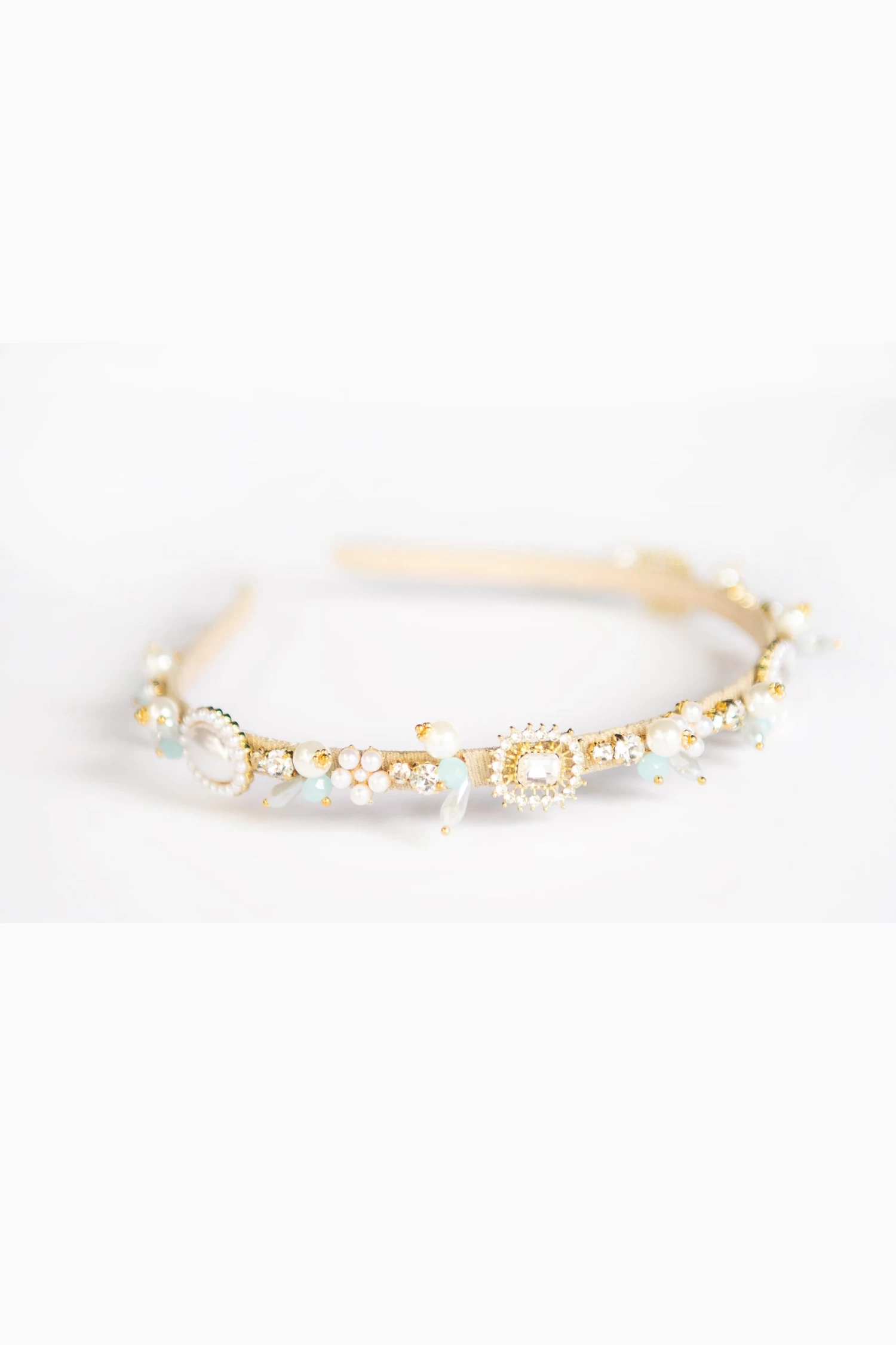 LILI HEADBAND LIGHT BLUE 4 LILI HEADBAND LIGHT BLUE - Image 4