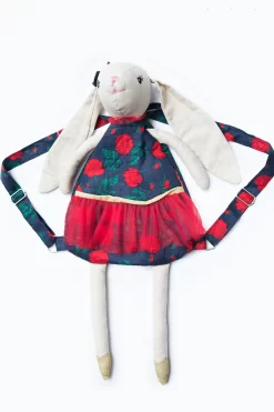 BUNNY BACKPACK NAVY FLORAL -Trish Scully Myproject 1 40