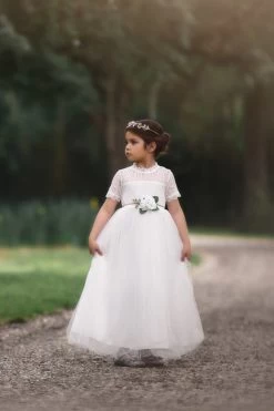 GRACIE GOWN & BELT SET WHITE 9 GRACIE GOWN & BELT SET WHITE -Trish Scully Myproject 2022 07 19T110716.378