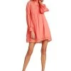 NATALIE TUNIC DRESS CORAL