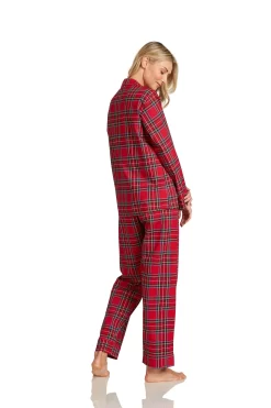 WOMEN'S CAMILLA PAJAMAS BLACKWATCH TARTAN 7 WOMEN'S CAMILLA PAJAMAS BLACKWATCH TARTAN -Trish Scully RoyalStewartTartanPajamaSet 1821 WEB