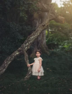 OLIVIA DRESS BUTTERSCOTCH -Trish Scully TS15fb