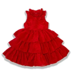 JOELLE DRESS CRIMSON -Trish Scully TSC10fb 6 copy4