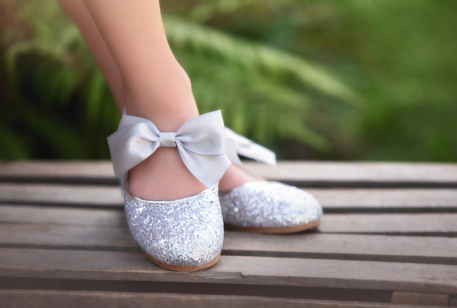 HADLEE SEQUIN SHOE SILVER 2 HADLEE SEQUIN SHOE SILVER - Image 2