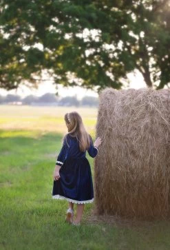 ROWAN DRESS NAVY -Trish Scully TSC22fb 2