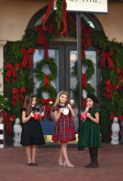 EVANGELINE DRESS ROYAL STEWART TARTAN -Trish Scully TSC2fb 2 73b47323 979b 4bf4 ad89 4397894fea1b