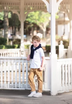 KINGSLEY POLO WHITE -Trish Scully TSC5fb 5