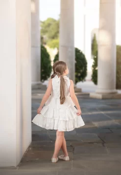 JOELLE DRESS WHITE -Trish Scully TSC6fb 6