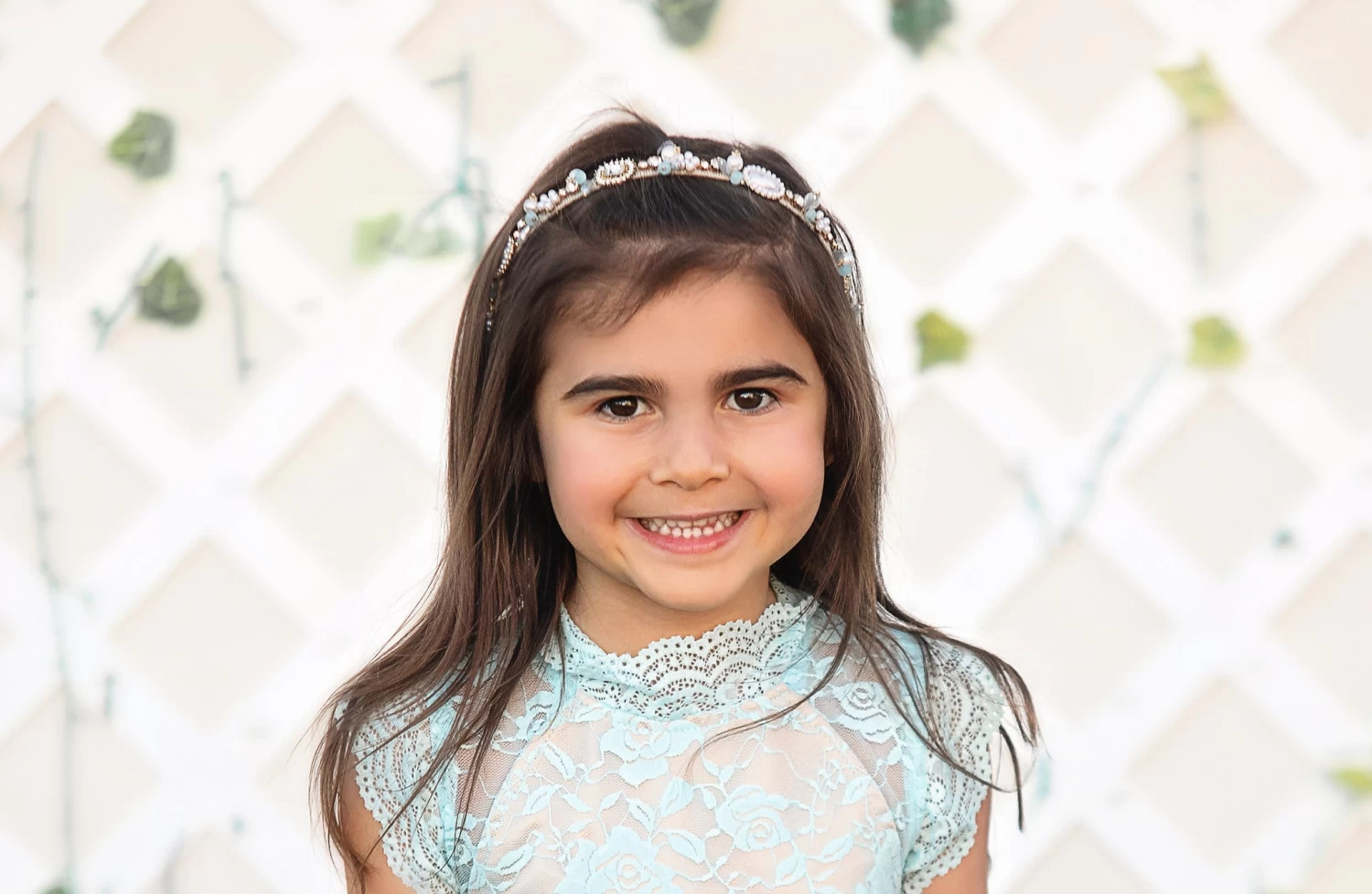 LILI HEADBAND LIGHT BLUE 2 LILI HEADBAND LIGHT BLUE - Image 2