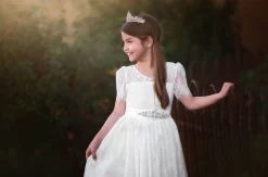 AINSLEY DRESS & BELT SET WHITE -Trish Scully TSC8fb 11 403a444d 3faa 4de1 87d4 70dd8e0b1fa1