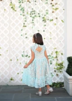 SYLVIE DRESS BLUE -Trish Scully TSC9fb 2 copy